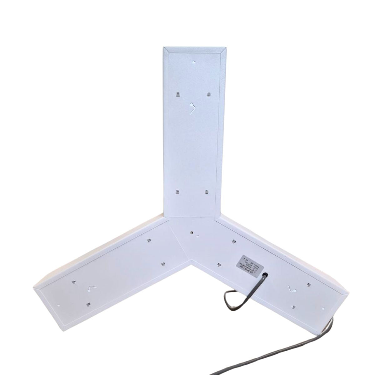 Luminaria Led colgante moderna Y, luz cálida 20w