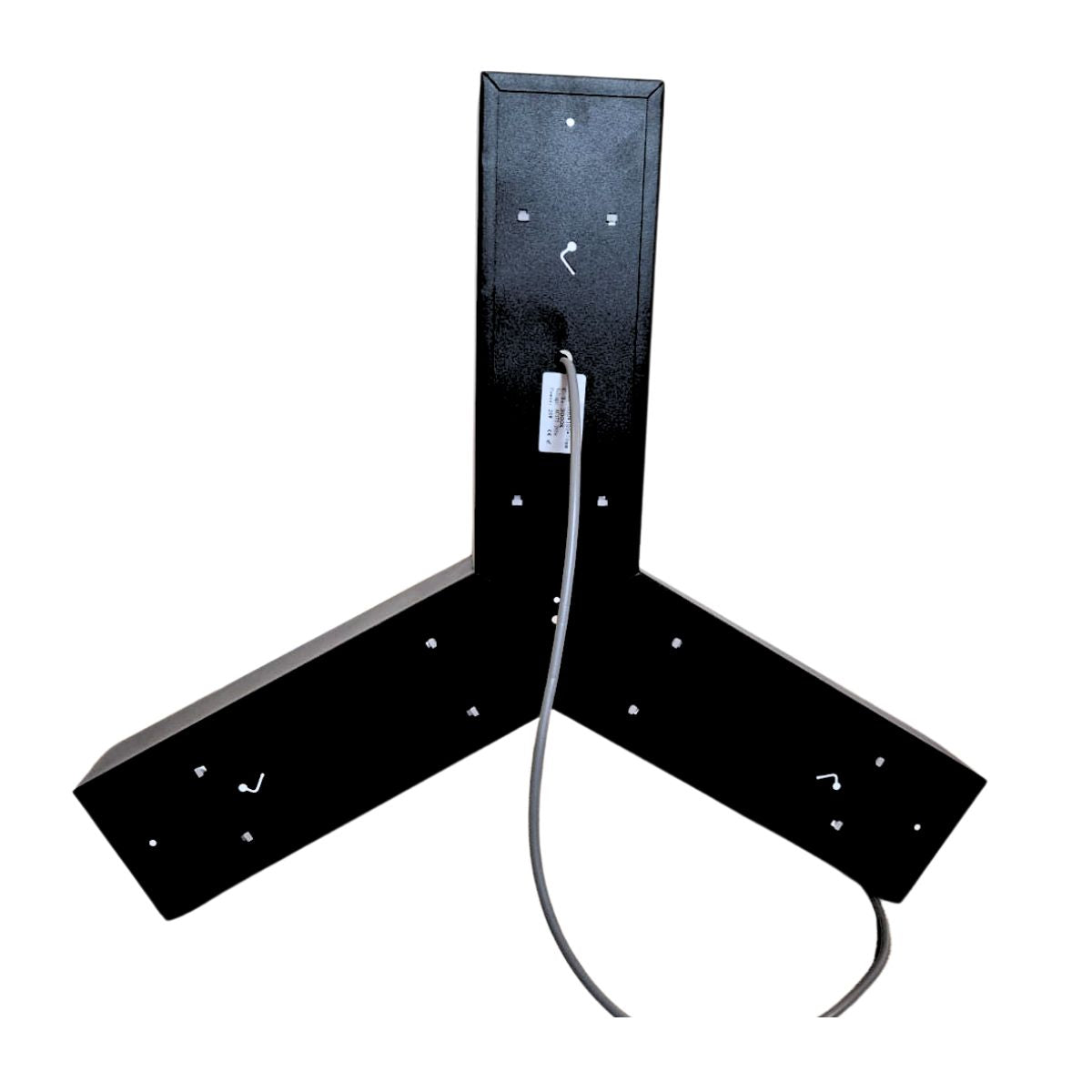 Luminaria Led colgante moderna Y, luz cálida 20w