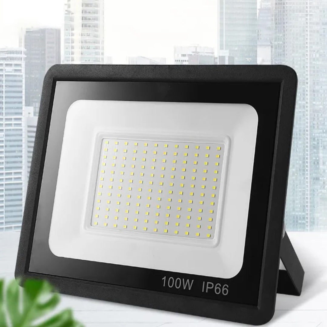 Reflector Led 100w Luz Fria Exterior 220v