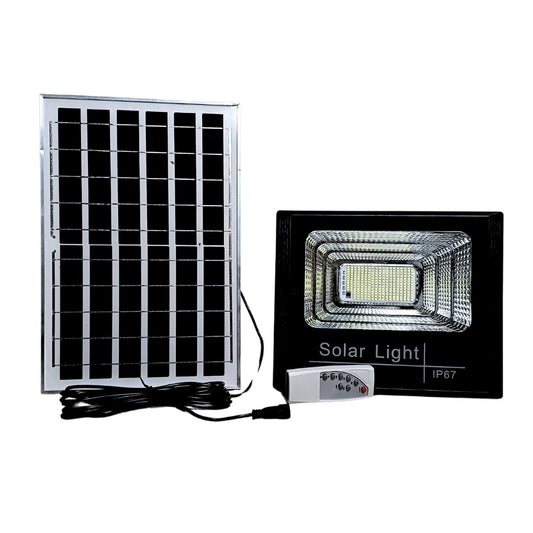 Reflector  Led 200w con  Panel Solar para exterior