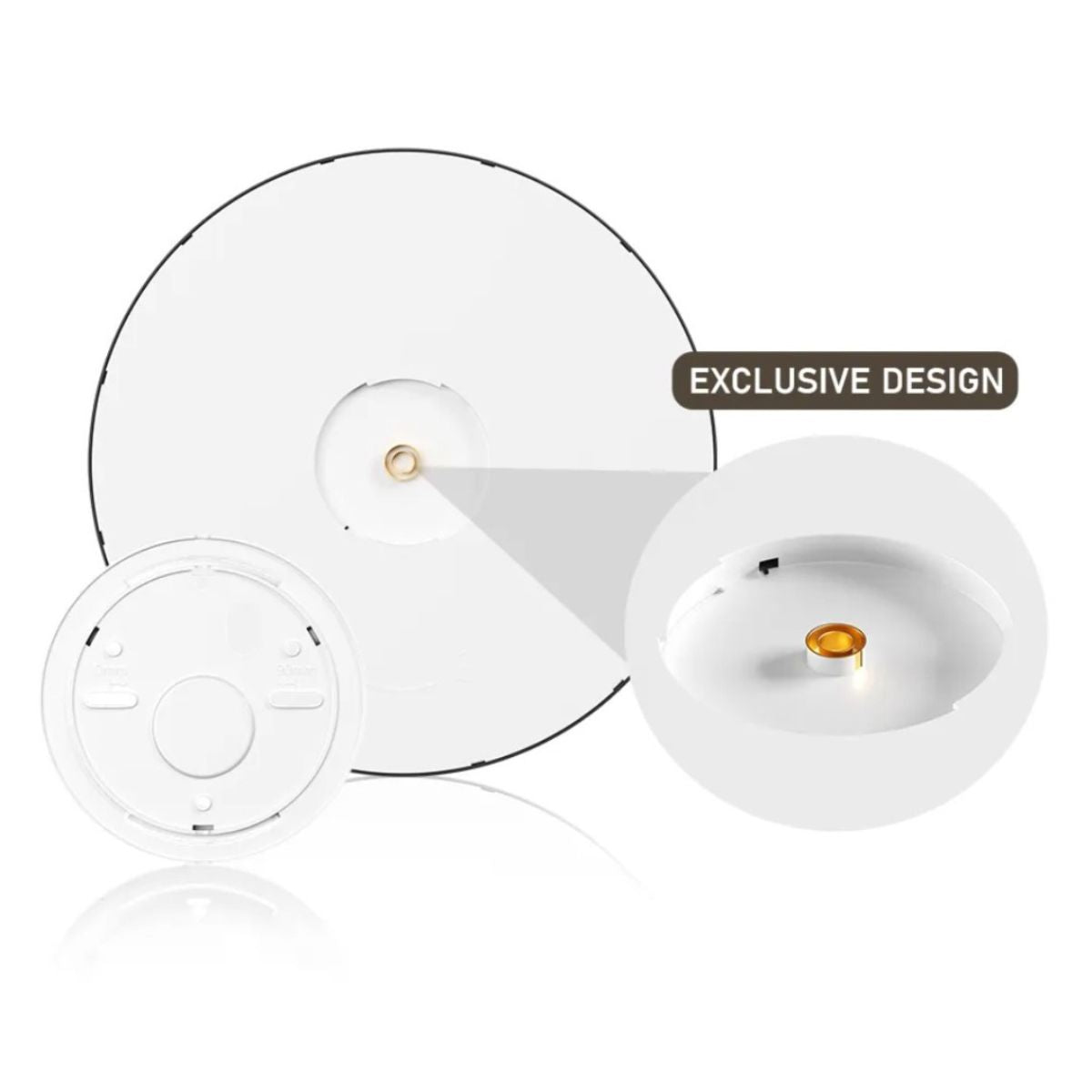 Luminaria Led Ultrafina Redonda diámetro 30cms 28W con conexión Bluetooth