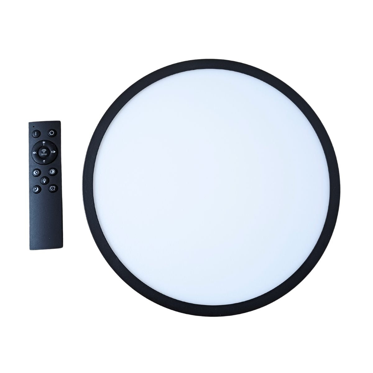 Luminaria Led Ultrafina Redonda diámetro 30cms 28W con conexión Bluetooth