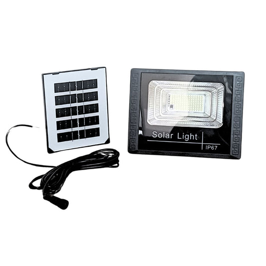 Reflector Led 30w con Panel Solar para exterior