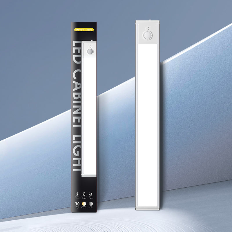 Luz Barra Led 20cms , sensor de movimiento, recargable USB, 5 tonos de luz,  para armario, cocina
