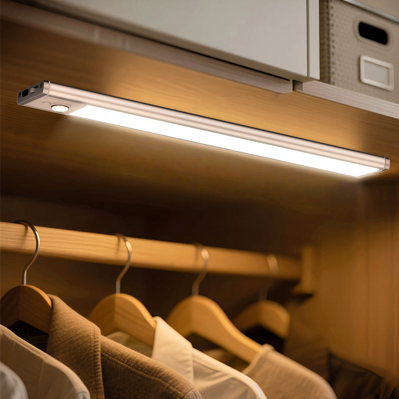 Luz Barra Led 50cms , sensor de movimiento, recargable USB, 5 tonos de luz,  para armario, cocina, escritorios - imagen 6