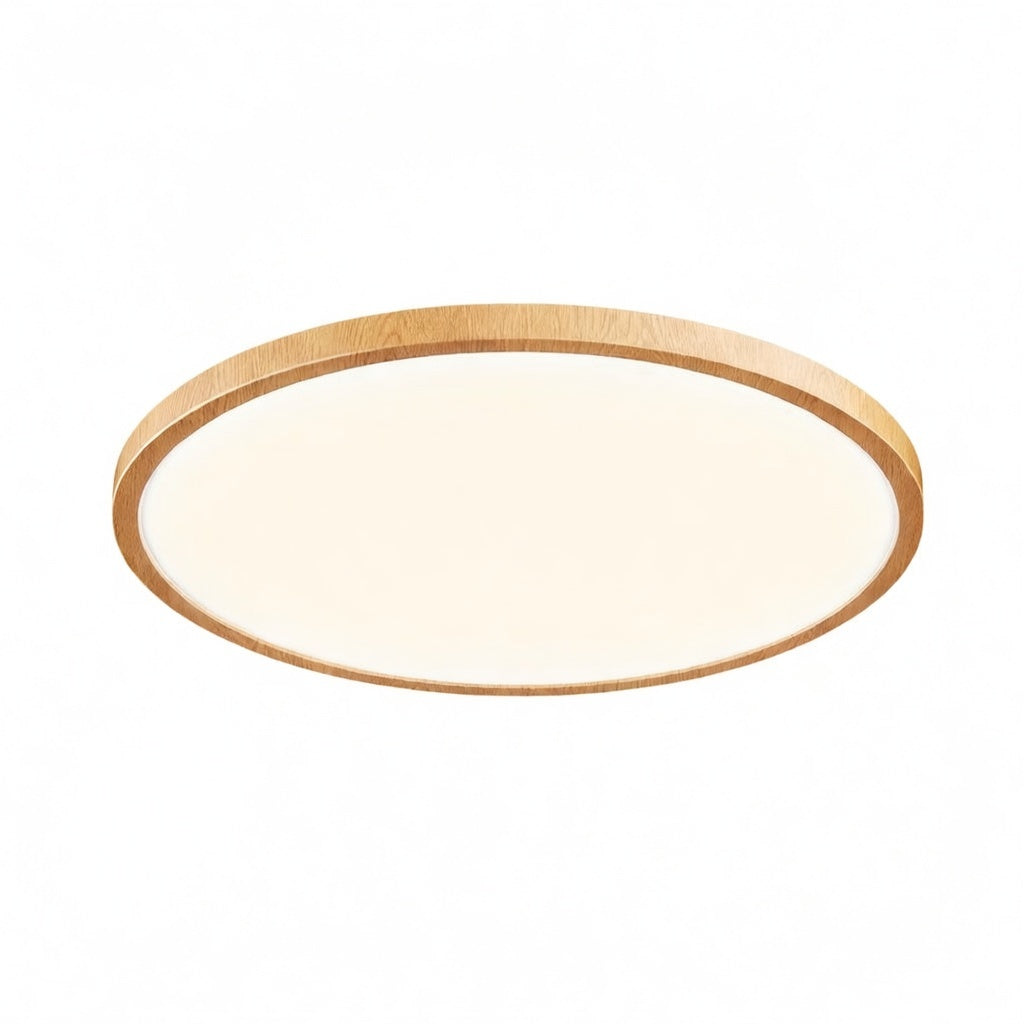 Luminaria Led Ultrafina Redonda diámetro 30cms  Luz Cálida 28W