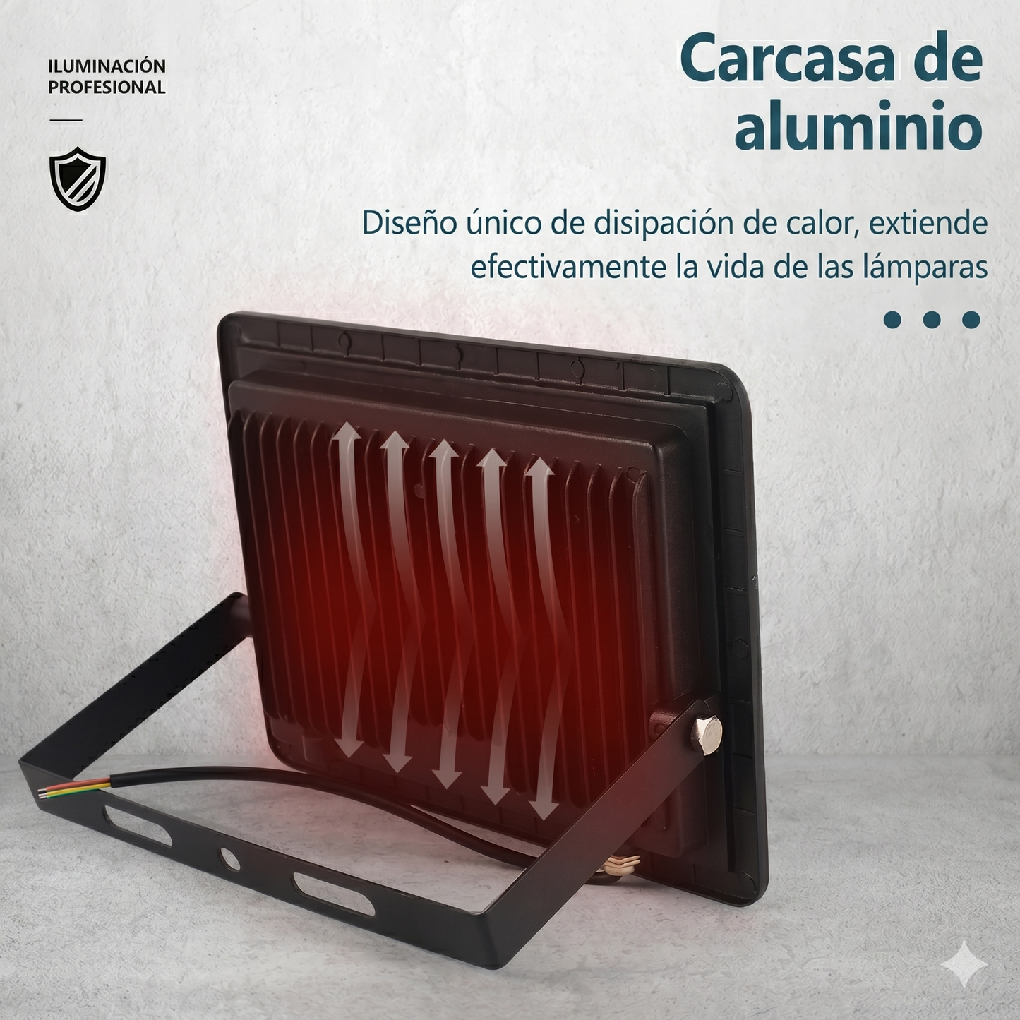 Reflector Led 100w Luz Fria Exterior 220v