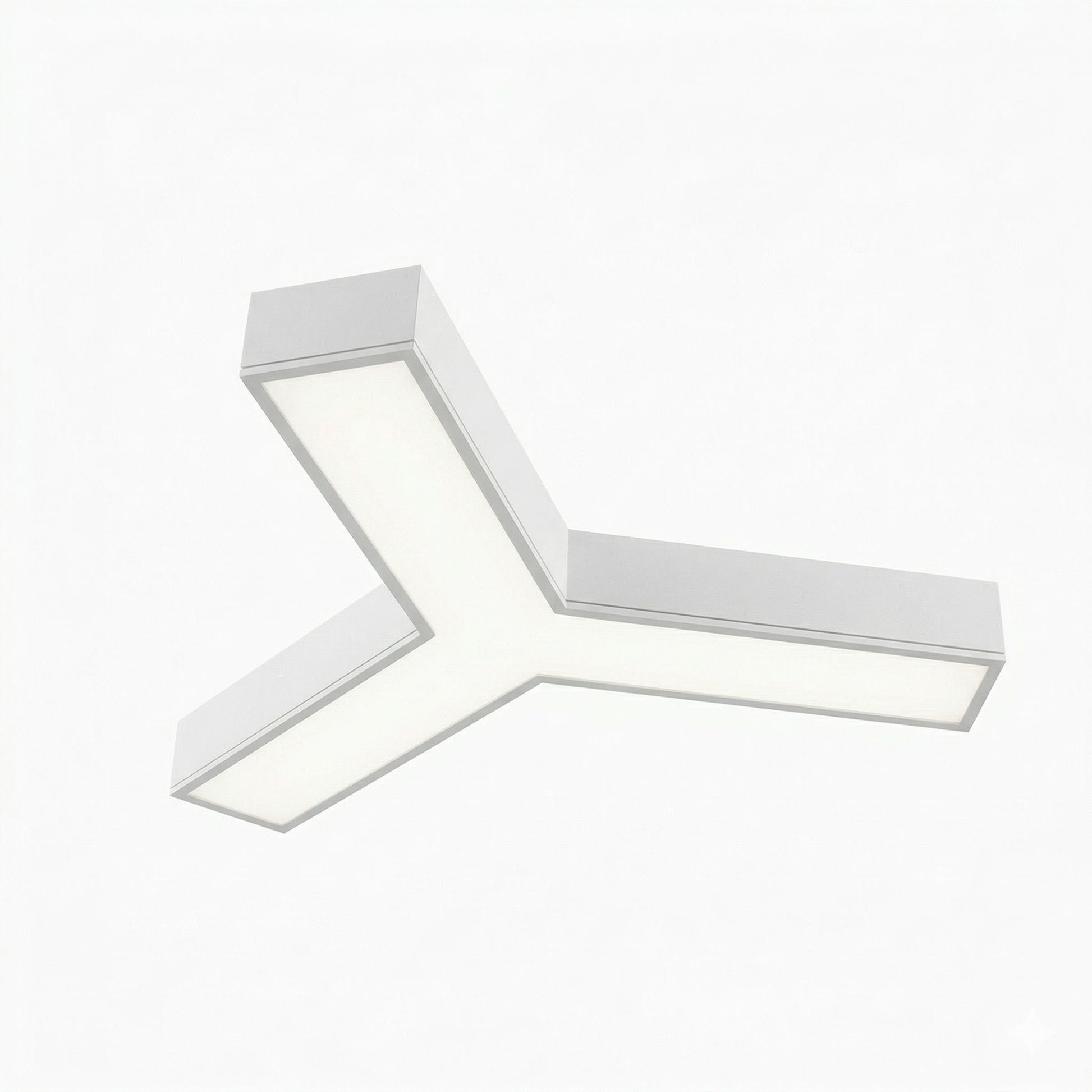 Luminaria Led colgante moderna Y, luz cÃ¡lida 20w - imagen 3